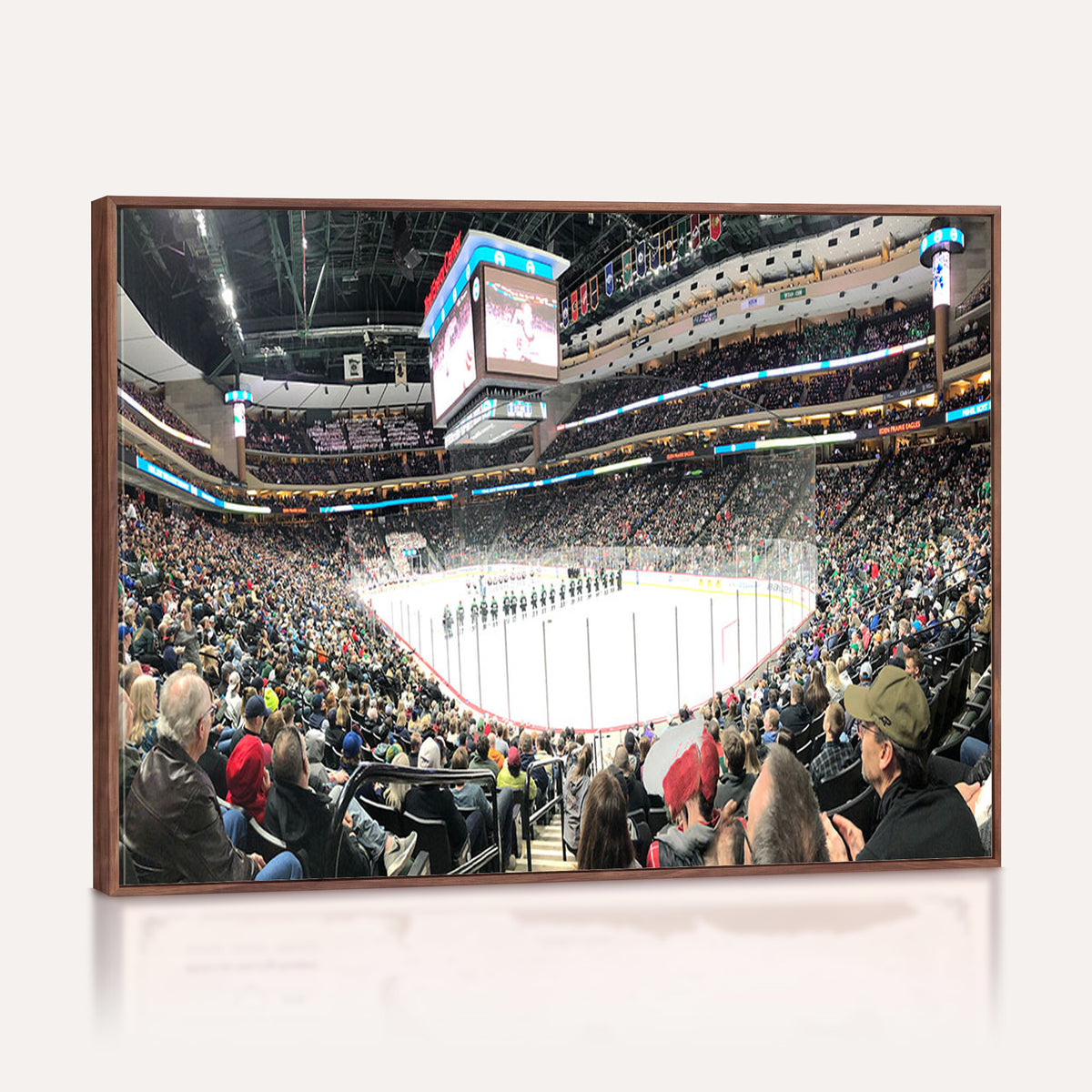 44414-MGV-CV-36X24 - Xcel Energy Center St Paul Minnesota Wild Ice Hockey Stadium