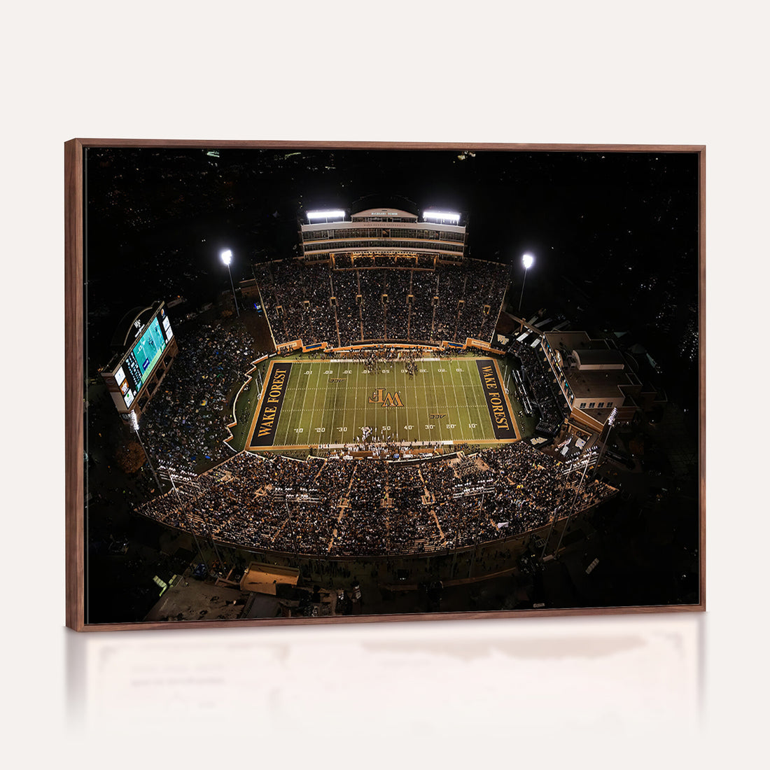 Wake Forest University Demon Deacons Canvas Print, Football Team Wall Art