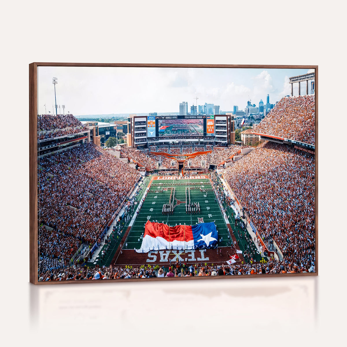 93063-MGV-CV-36X24 - University of Texas Longhorns Football Stadium Canvas Print