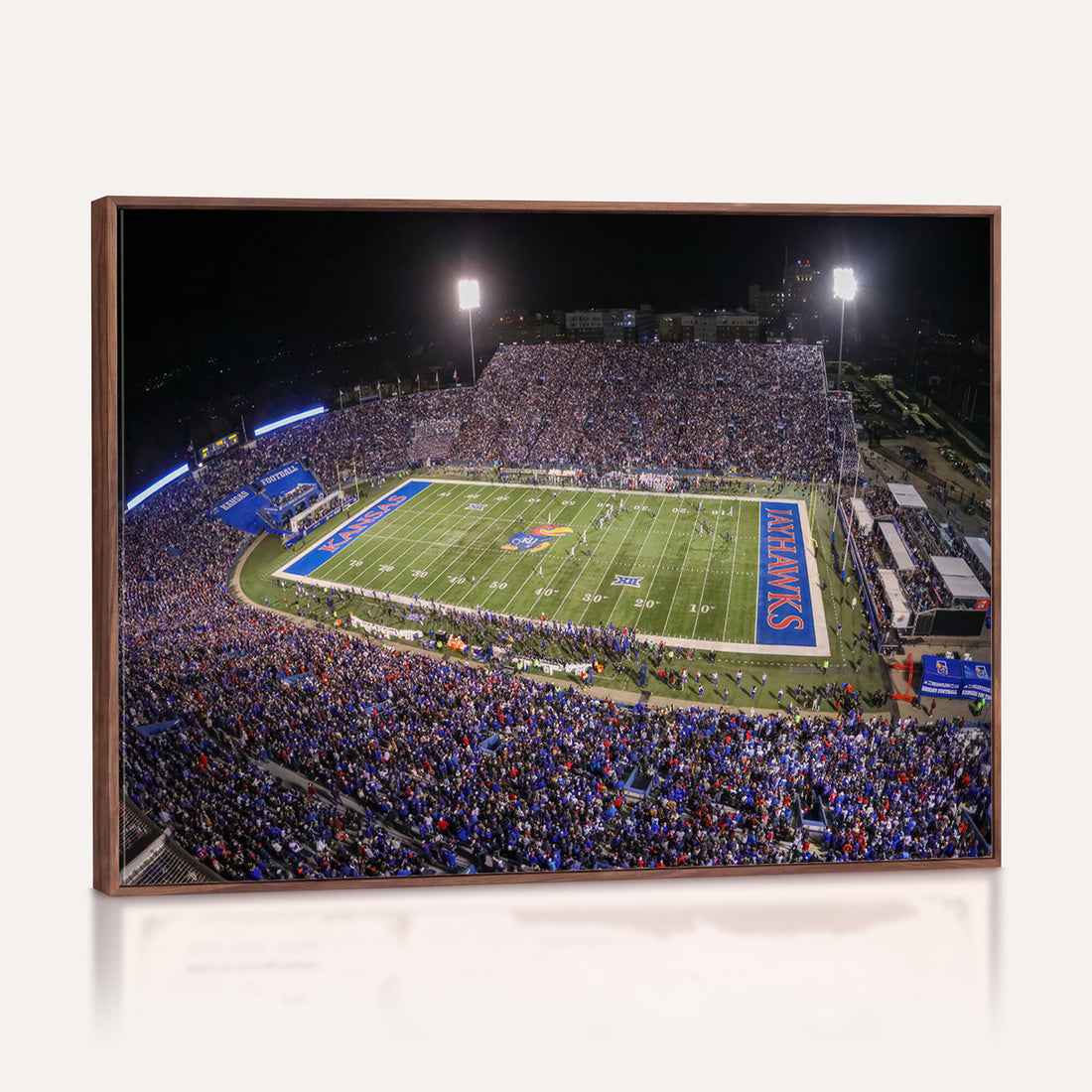 University of Kansas Jayhawks Football Team Print, Lawrence