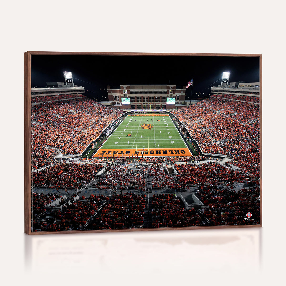 81675-MGV-CV-36X24 - Oklahoma State Cowboys Canvas Print, Football Team Print