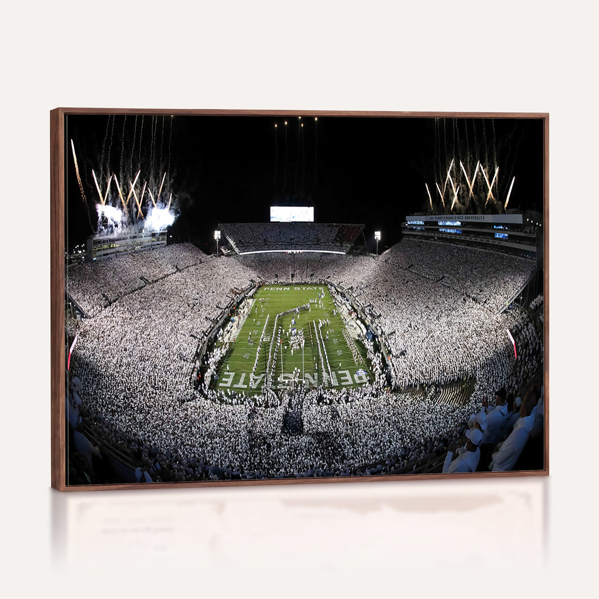 84537-MGV-CV-36X24 - Penn State Beaver Stadium Canvas Wall Art - Nittany Lions Football Print