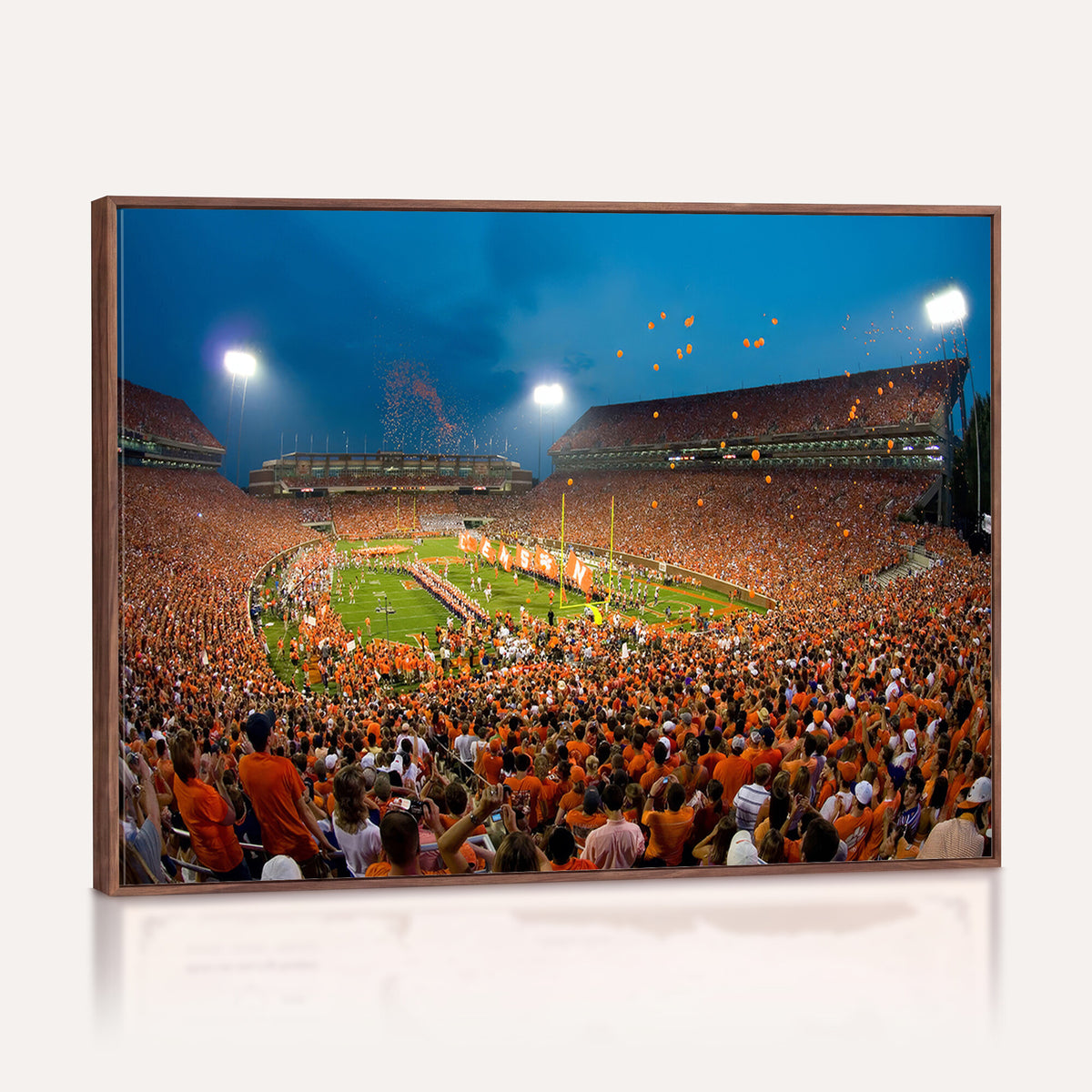 26196-MGV-CV-36X24 - Clemson University Tigers Football Team Print, Clemson
