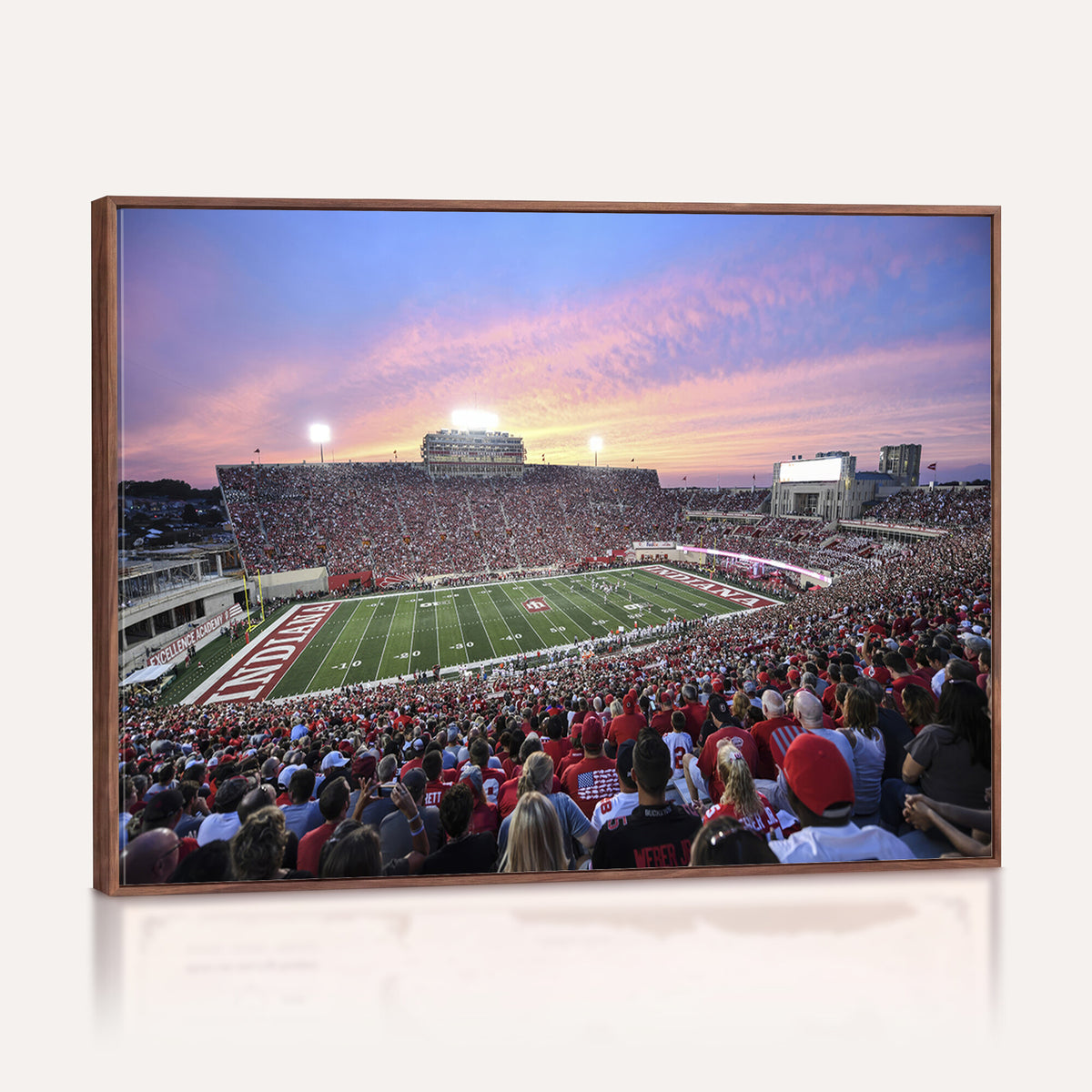 13046-MGV-CV-36X24 - Indiana University Hoosiers Football Team Print
