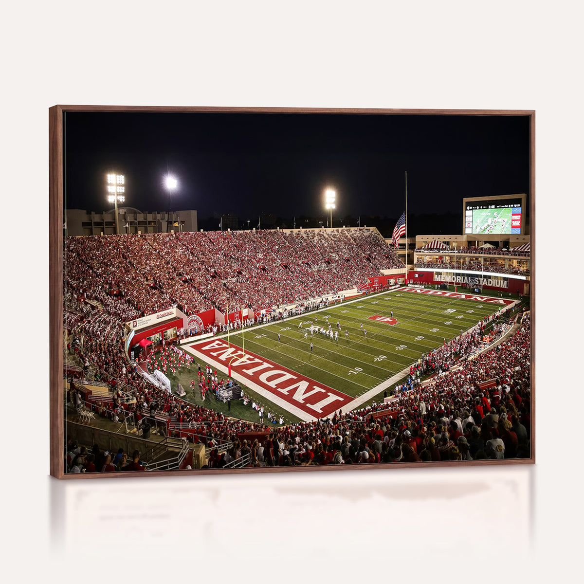 82748-MGV-CV-36X24 - Indiana University Hoosiers Football Team Print Canvas