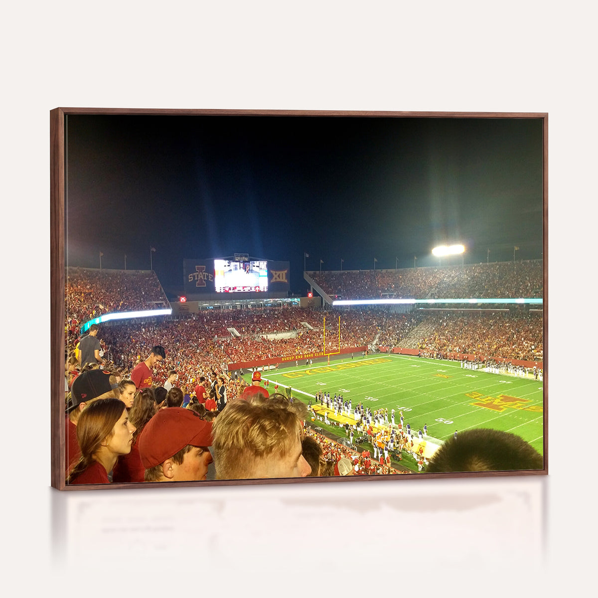 94319-MGV-CV-36X24 - Iowa State University Cyclones Art Print, Jack Trice Stadium Ames