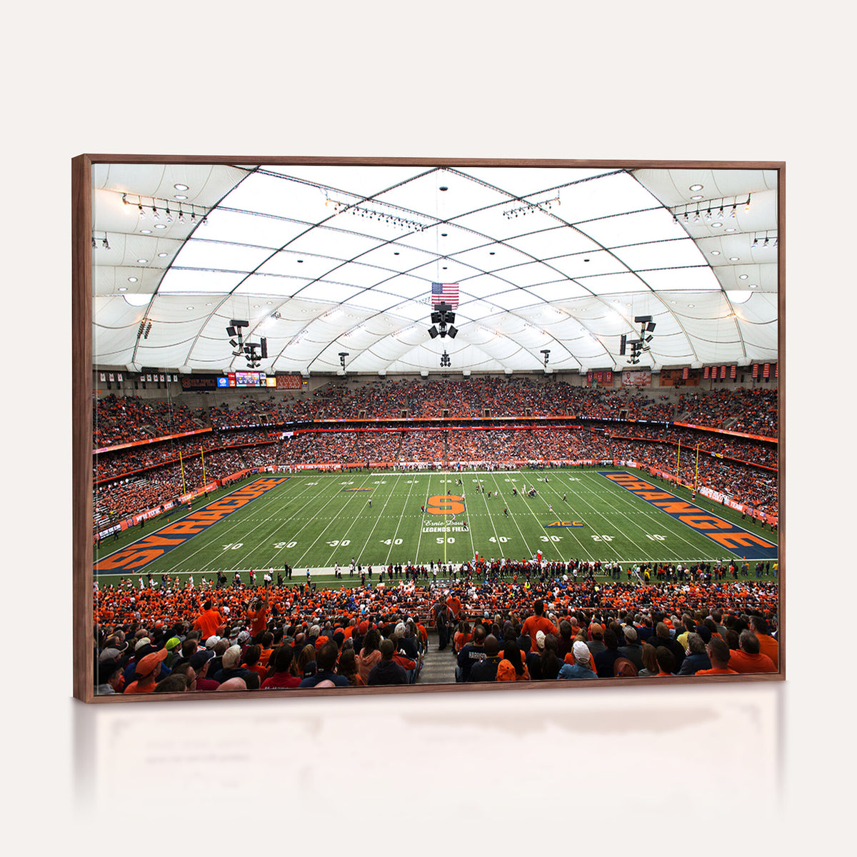 78104-MGV-CV-36X24 - Syracuse University Orange Football Team Print, Syracuse