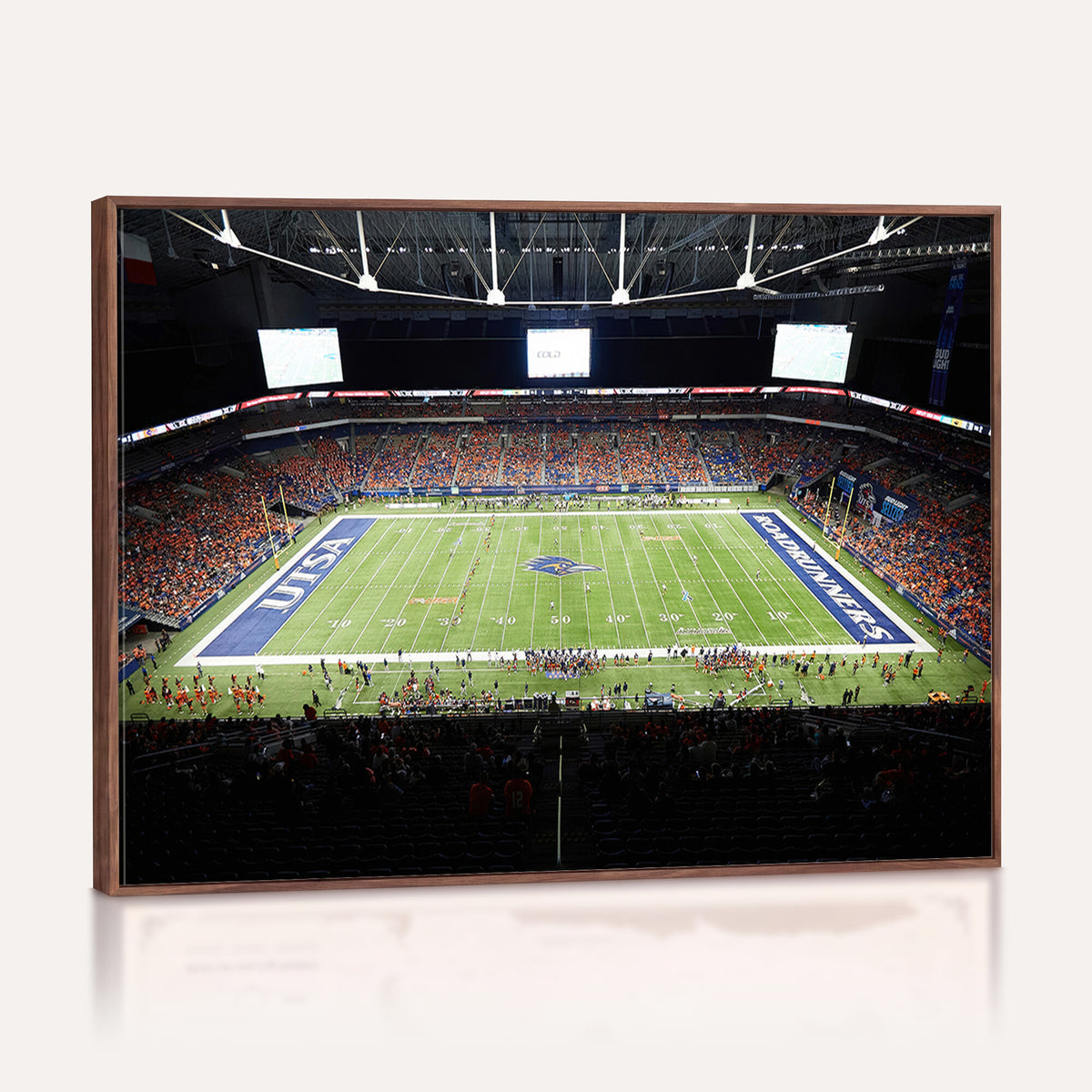 98617-MGV-CV-36X24 - The University of Texas at San Antonio Roadrunners Football Team Print, San Antonio Alamodome