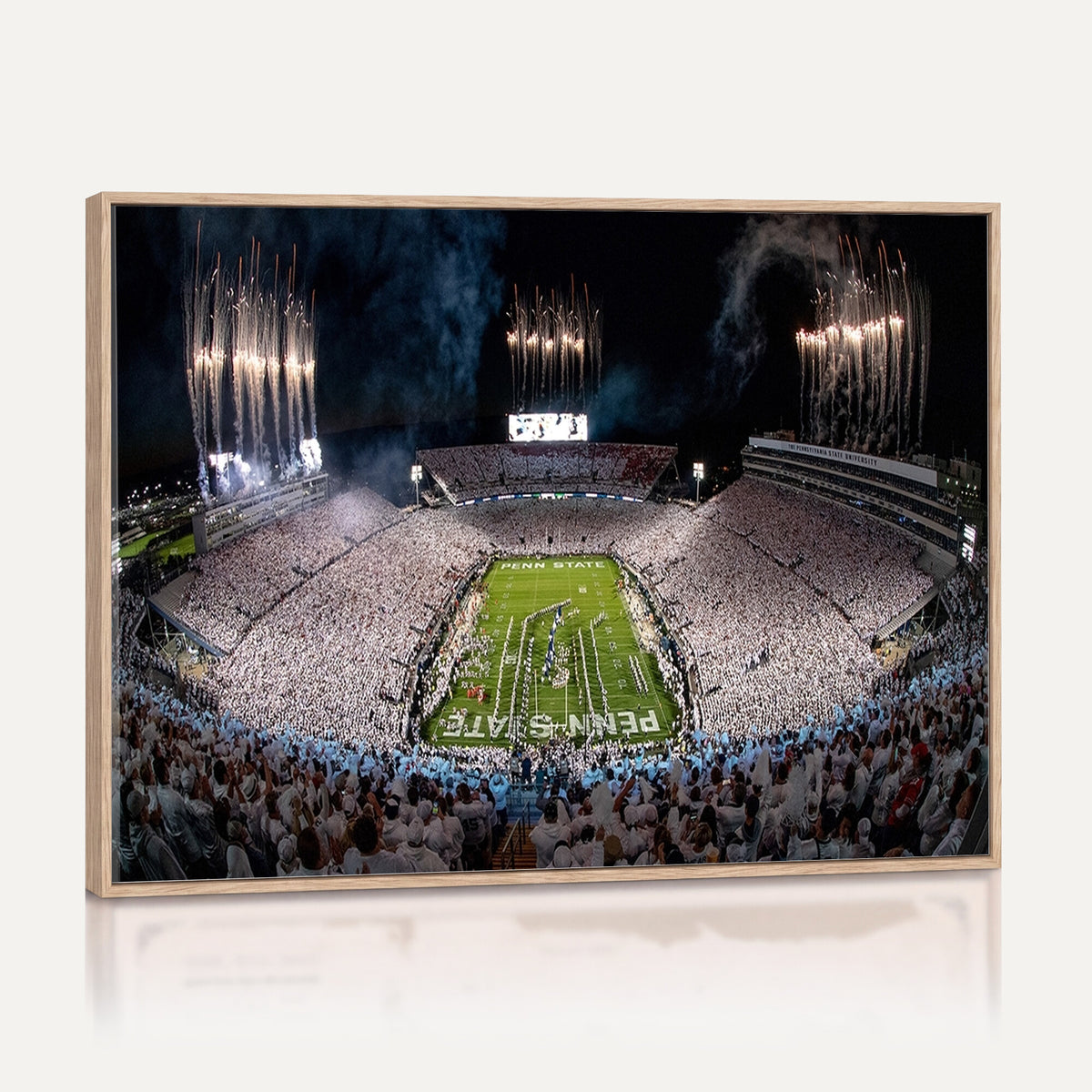 11391-MGV-CV-36X24 - Penn State Football Wall Art Canvas Print