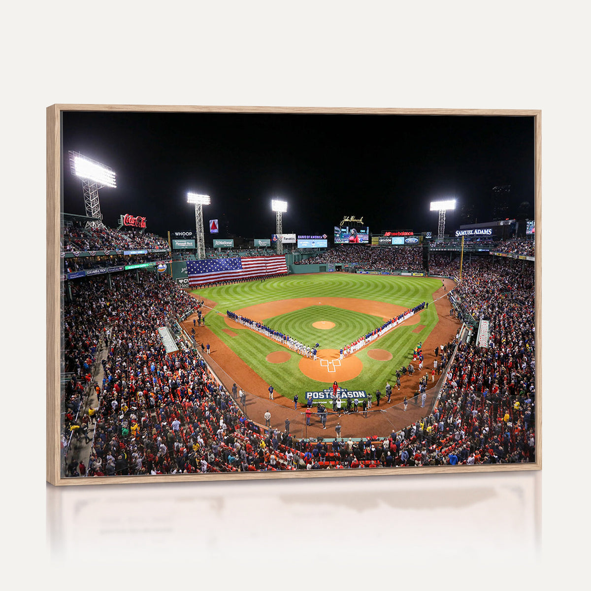 47365-MGV-CV-36X24 - Fenway Park Wall Art Canvas Print | Large Baseball Stadium Canvas for Boston Red Sox Fans