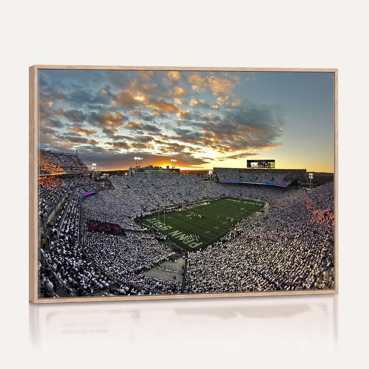 38807-MGV-CV-36X24 - Beaver Stadium Wall Art, Penn State Stadium Wall Art | Penn State Nittany Lions Football