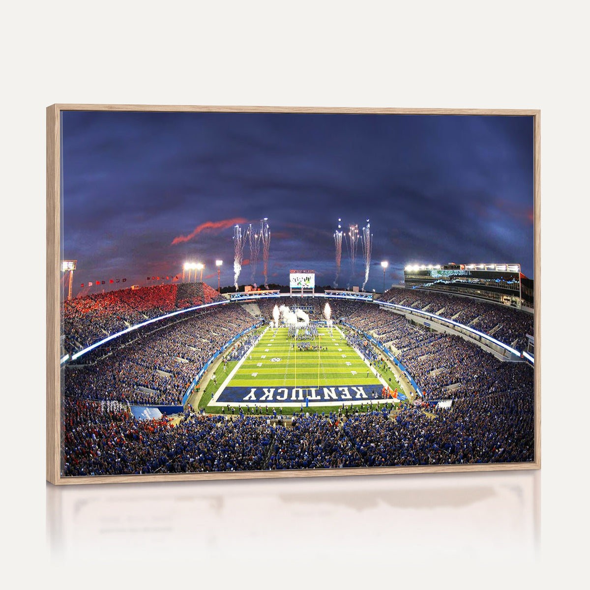26008-MGV-CV-36X24 - Kroger Field Canvas Wall Art, Kentucky Stadium Wall Art