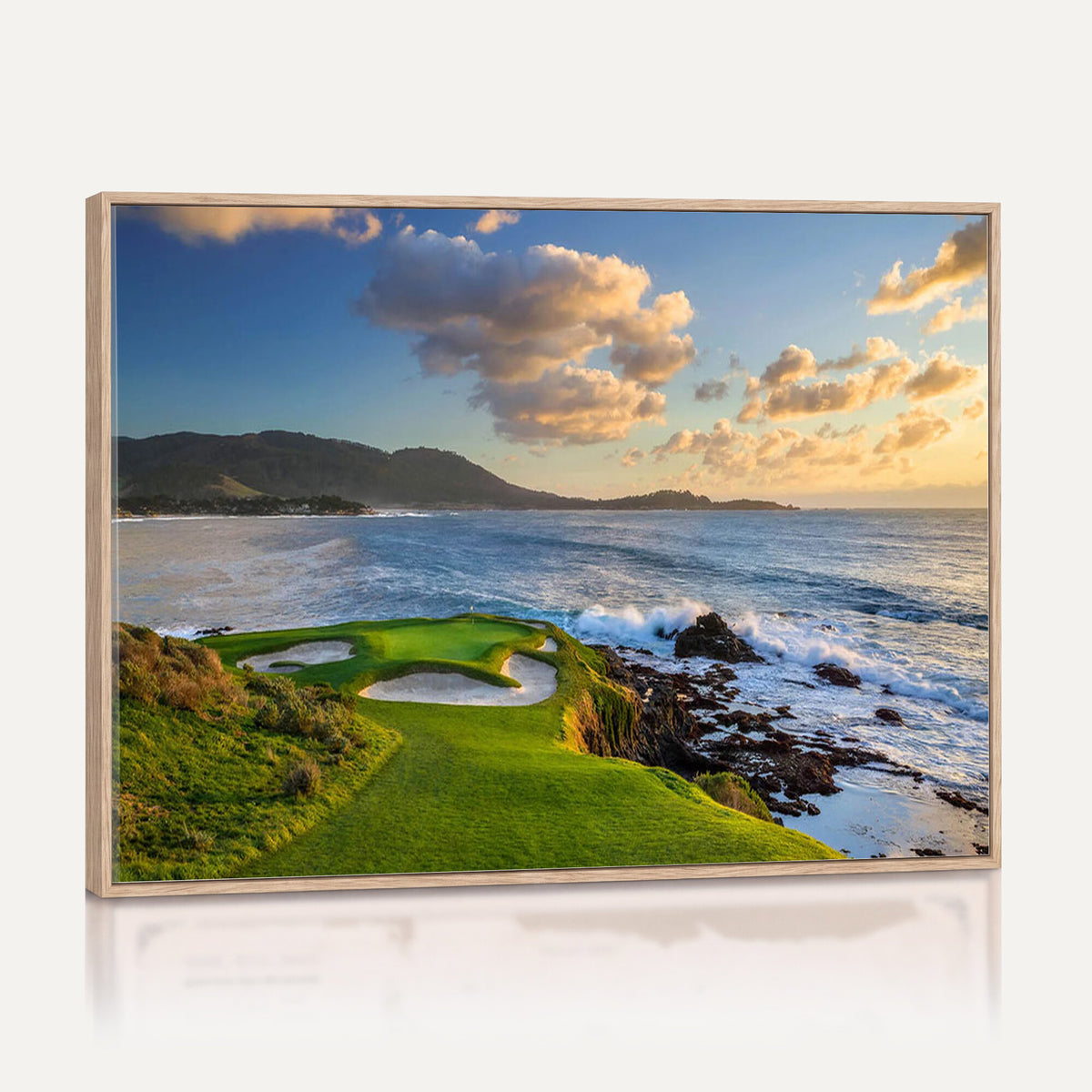 50107048-MGV-CV-36X24 - Pebble Beach Golf Links Wall Art Canvas Print