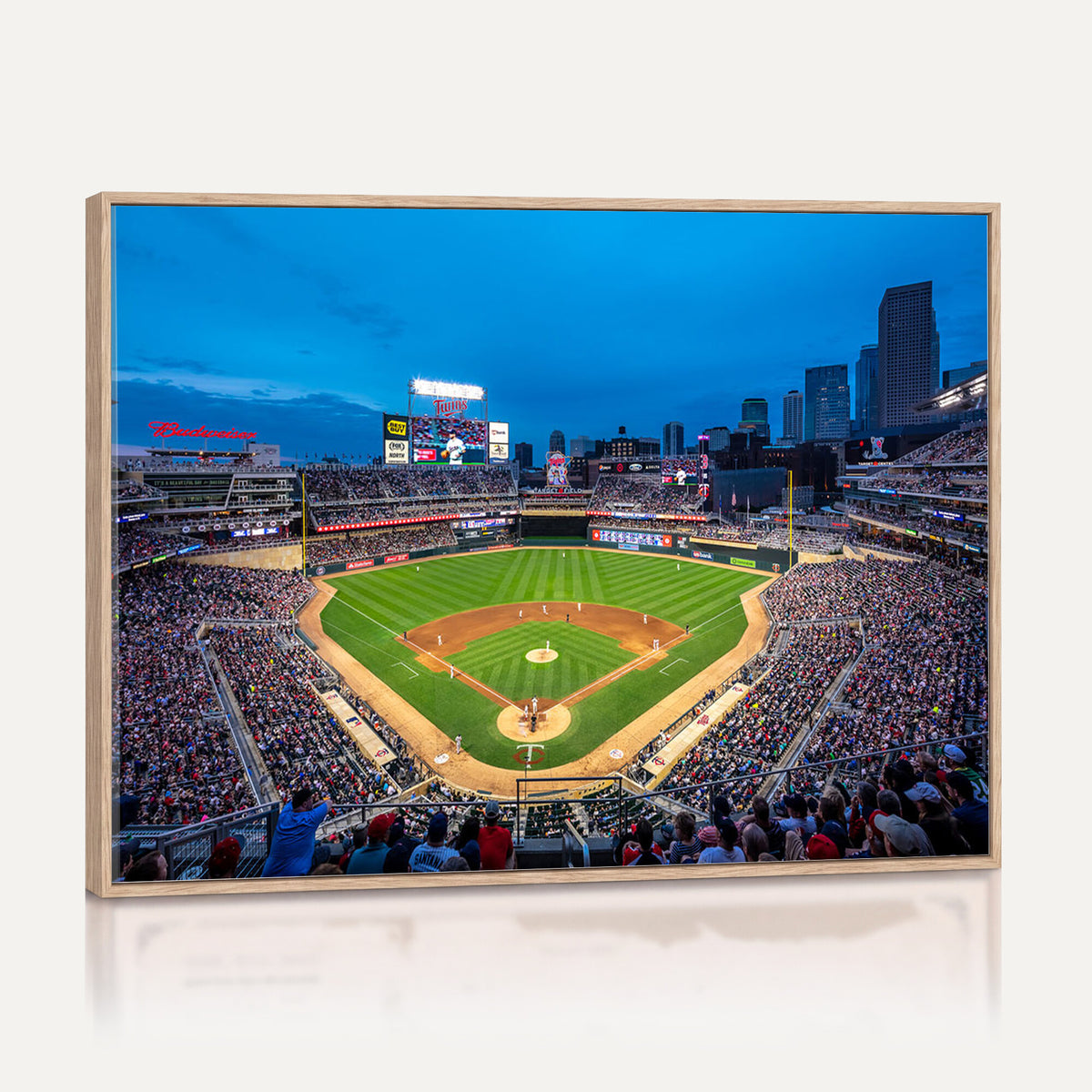 77273035-MGV-CV-36X24 - Target Field Stadium Wall Art Canvas Print, Minnesota Twins