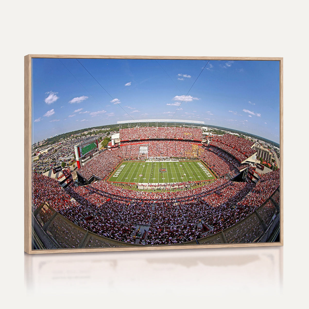 29492070-MGV-CV-36X24 - William Brice Stadium Wall Art Canvas Print, Stadium Crowd on Football Game Day