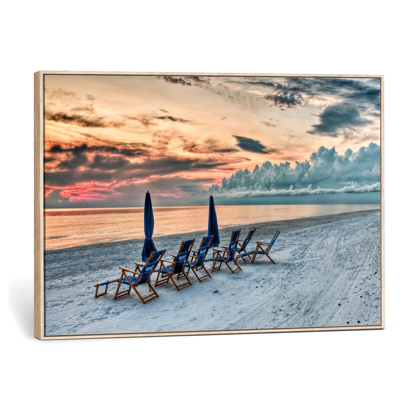 17237006-MGV-CV-36X24 - Serene Gulf Solitude Wall Art Canvas Print