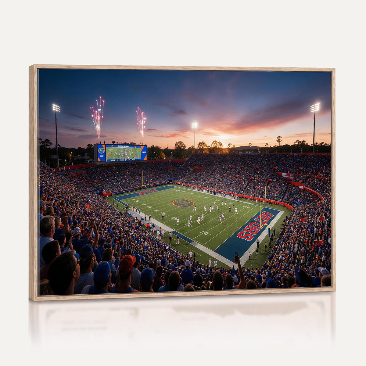76151234-MGV-CV-36X24 - Stadium Wall Art Canvas Print