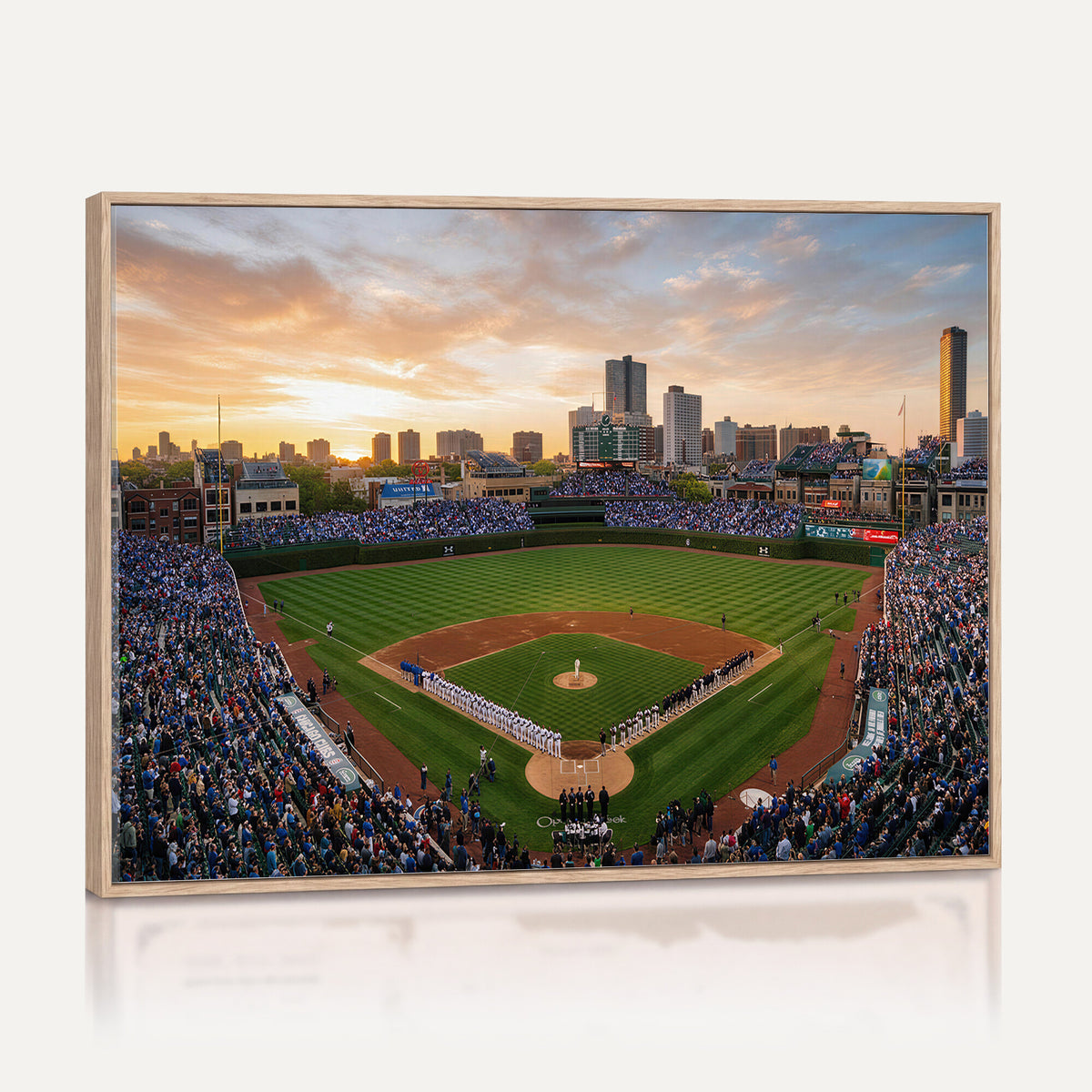 76885212-MGV-CV-36X24 - Stadium Wall Art Canvas Print