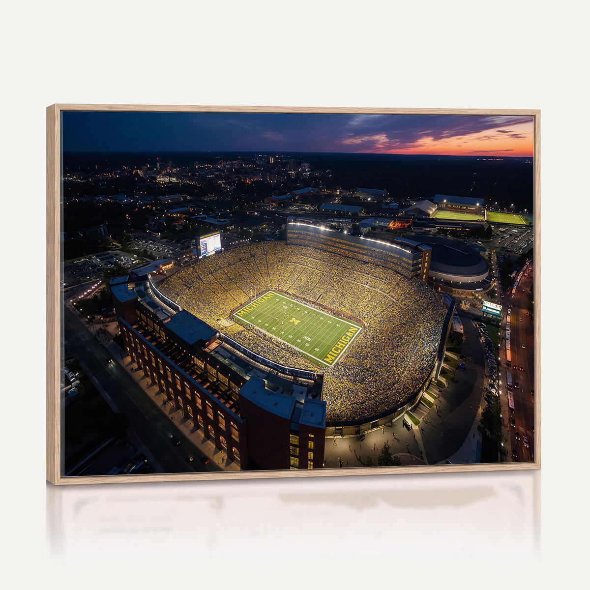 61127284-MGV-CV-36X24 - Stadium Wall Art Canvas Print