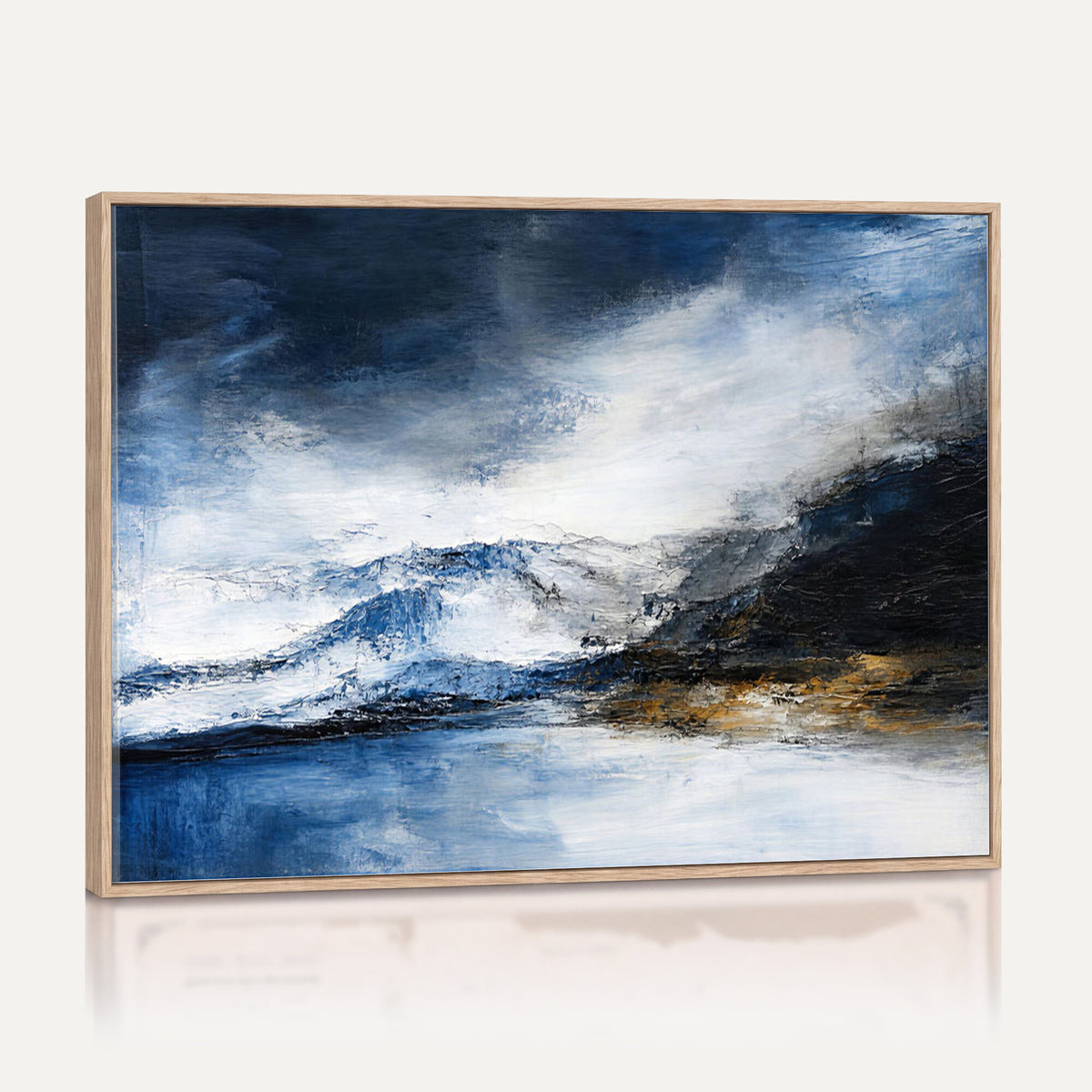 48142030-MGV-CV-36X24 - Extra Large Abstract Wall Art Canvas Print