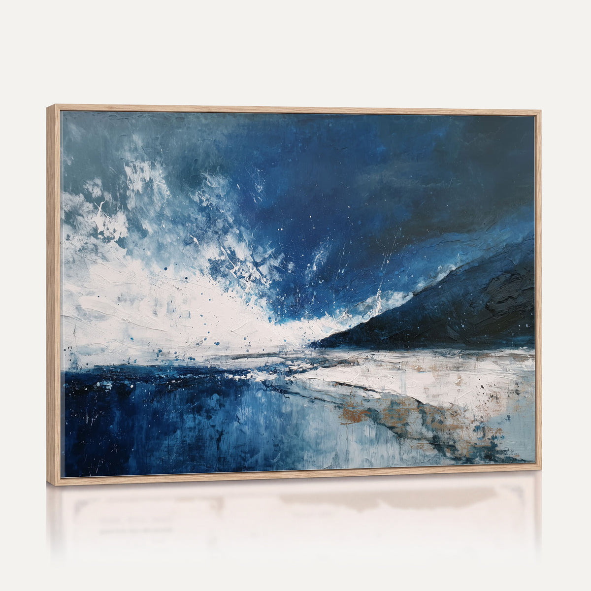 76136620-MGV-CV-36X24 - Extra Large Abstract Wall Art Canvas Print