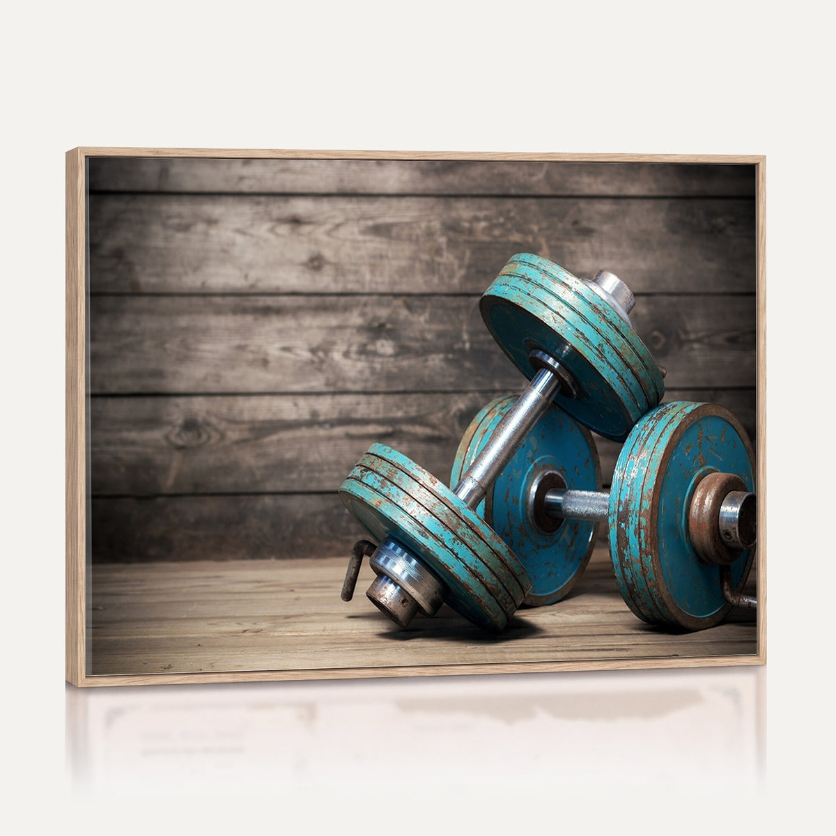 39364-MGV-CV-36X24 - Dumbbell and Sport Wall Art Canvas Print