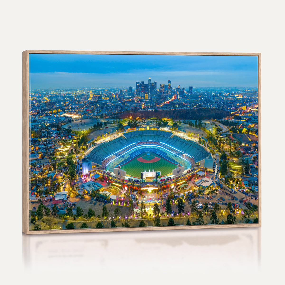 78144-MGV-CV-36X24 - Los Angeles Dodgers Wall Art Canvas, Dodger Stadium Wall Art
