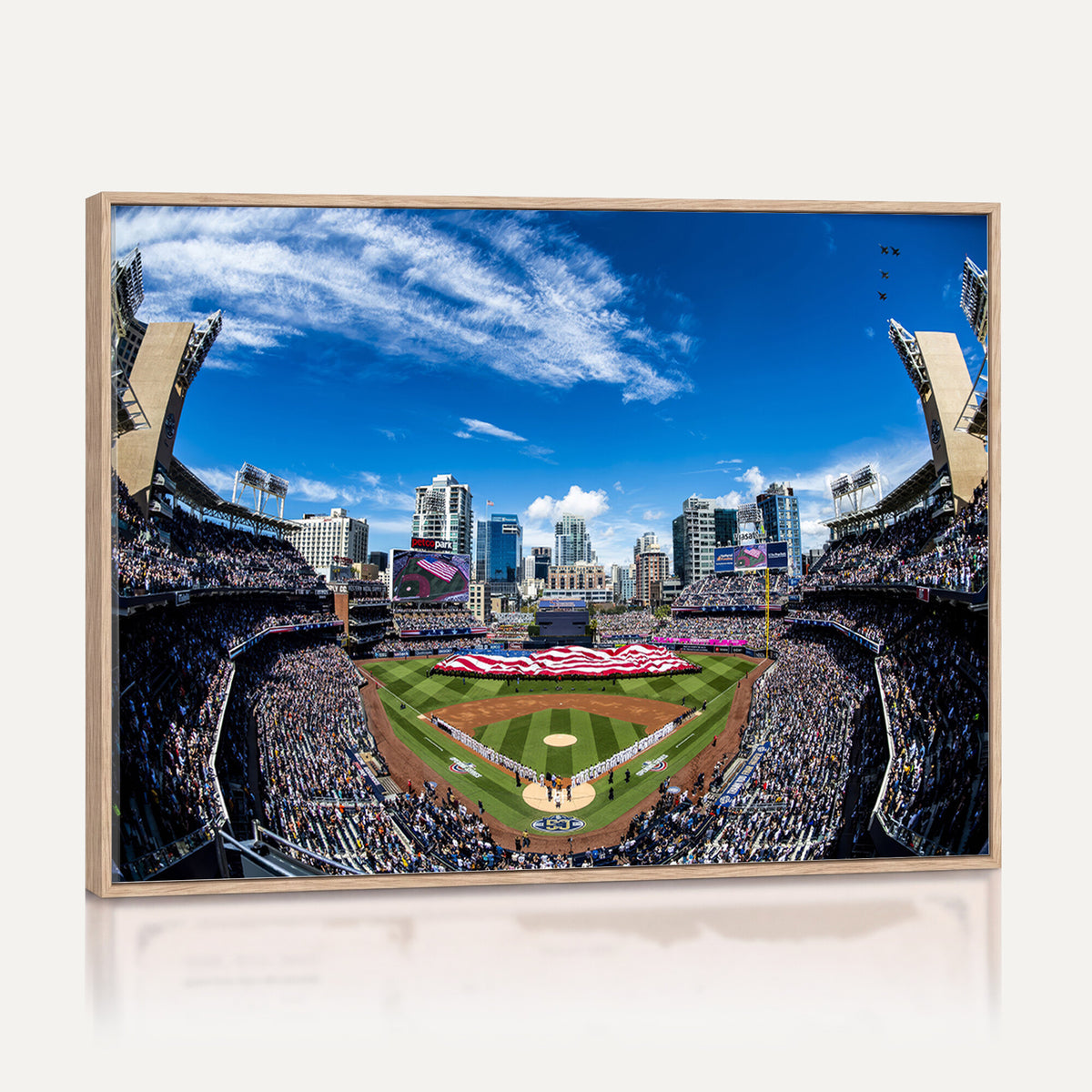 52297-MGV-CV-36X24 - San Diego Padres Baseball Team Print, Petco Park Stadium