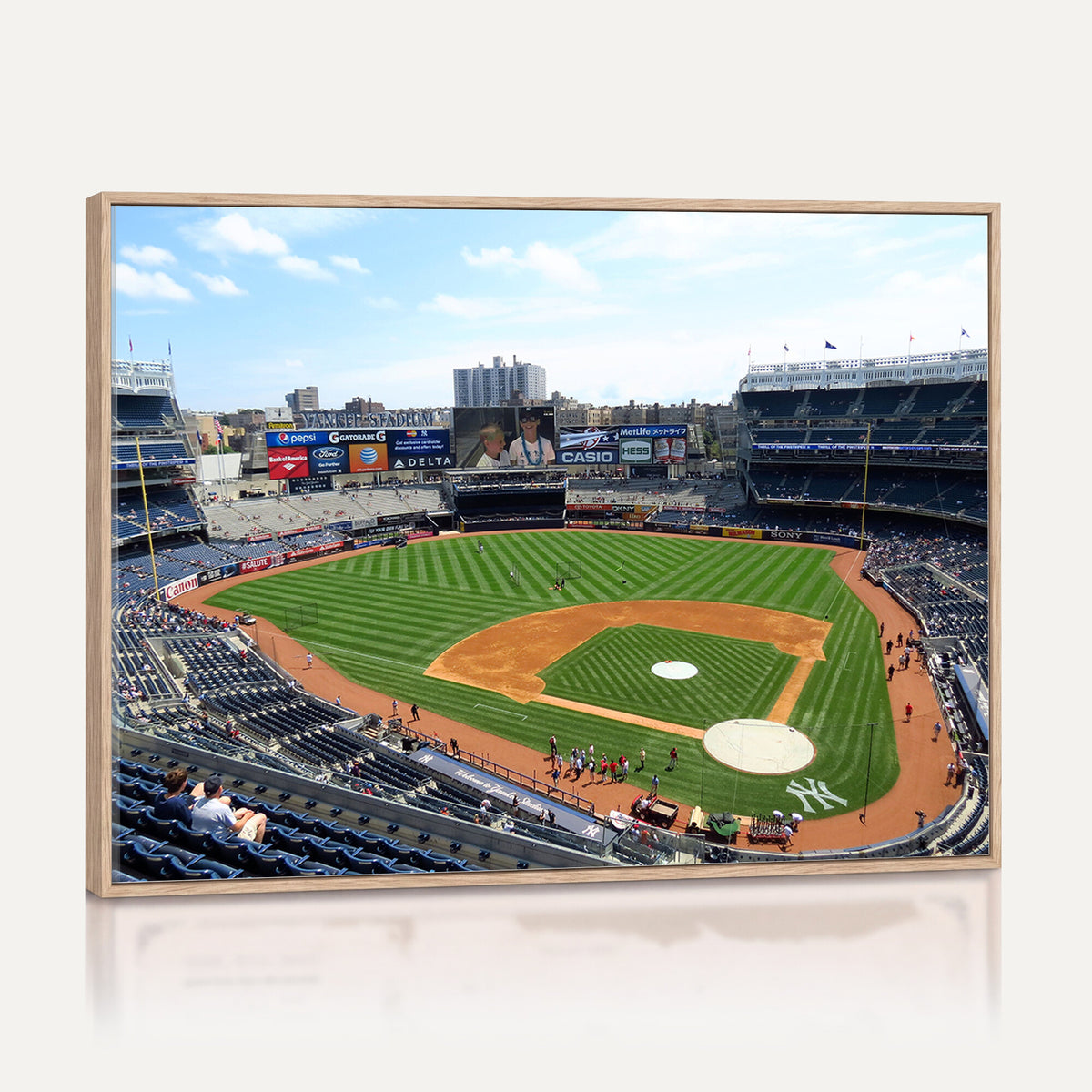 98047-MGV-CV-36X24 - Buffalo Bills Stadium Wall Art, Buffalo Bills Decor, NFL Fan Gift
