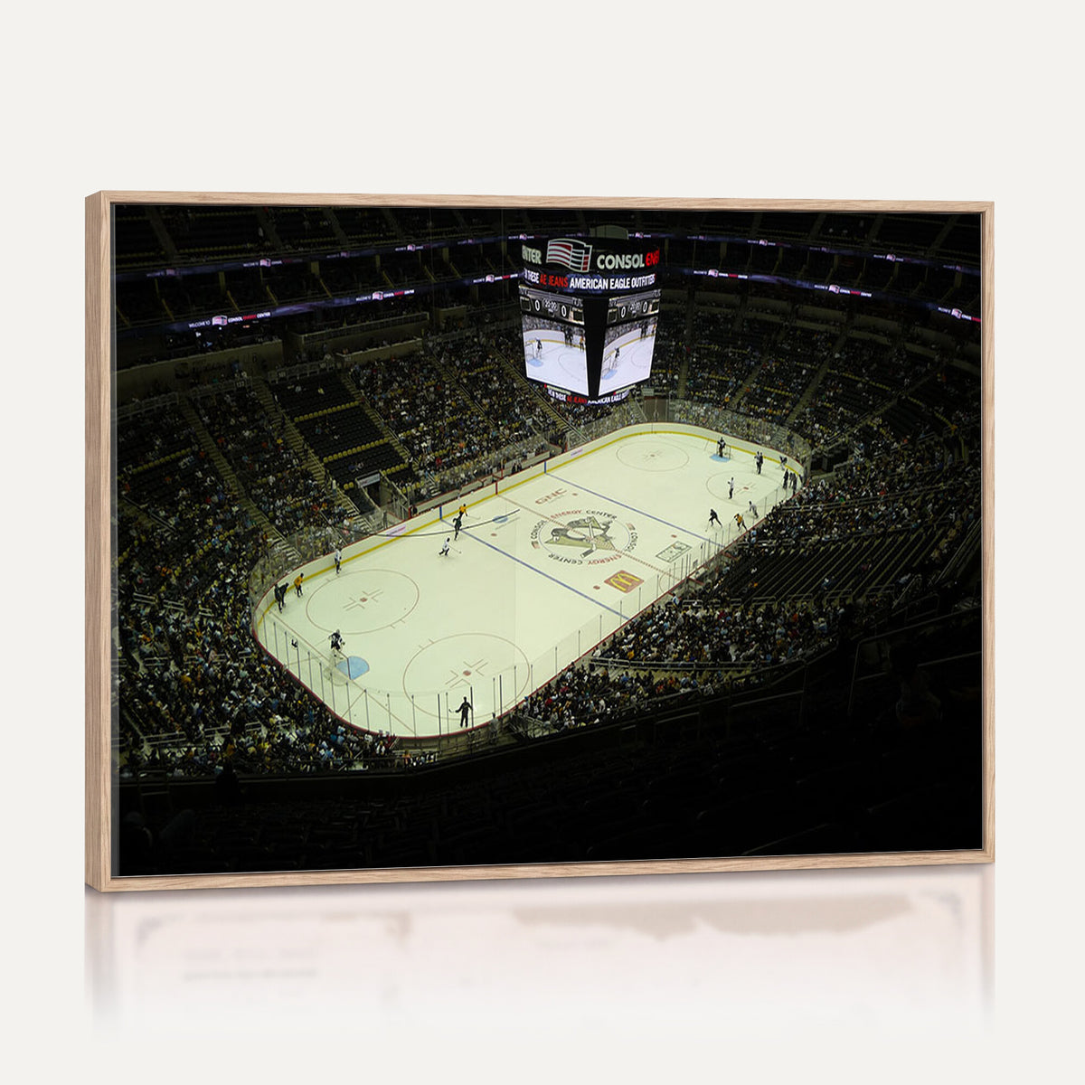 52168-MGV-CV-36X24 - PPG Paints Arena Pennsylvania Pittsburgh Penguins Hockey