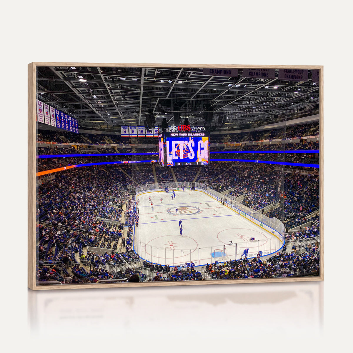 78692-MGV-CV-36X24 - UBS Arena Elmont New York Islanders Ice Hockey Wall Art, UBS Arena Elmont Wall Art Canvas Print