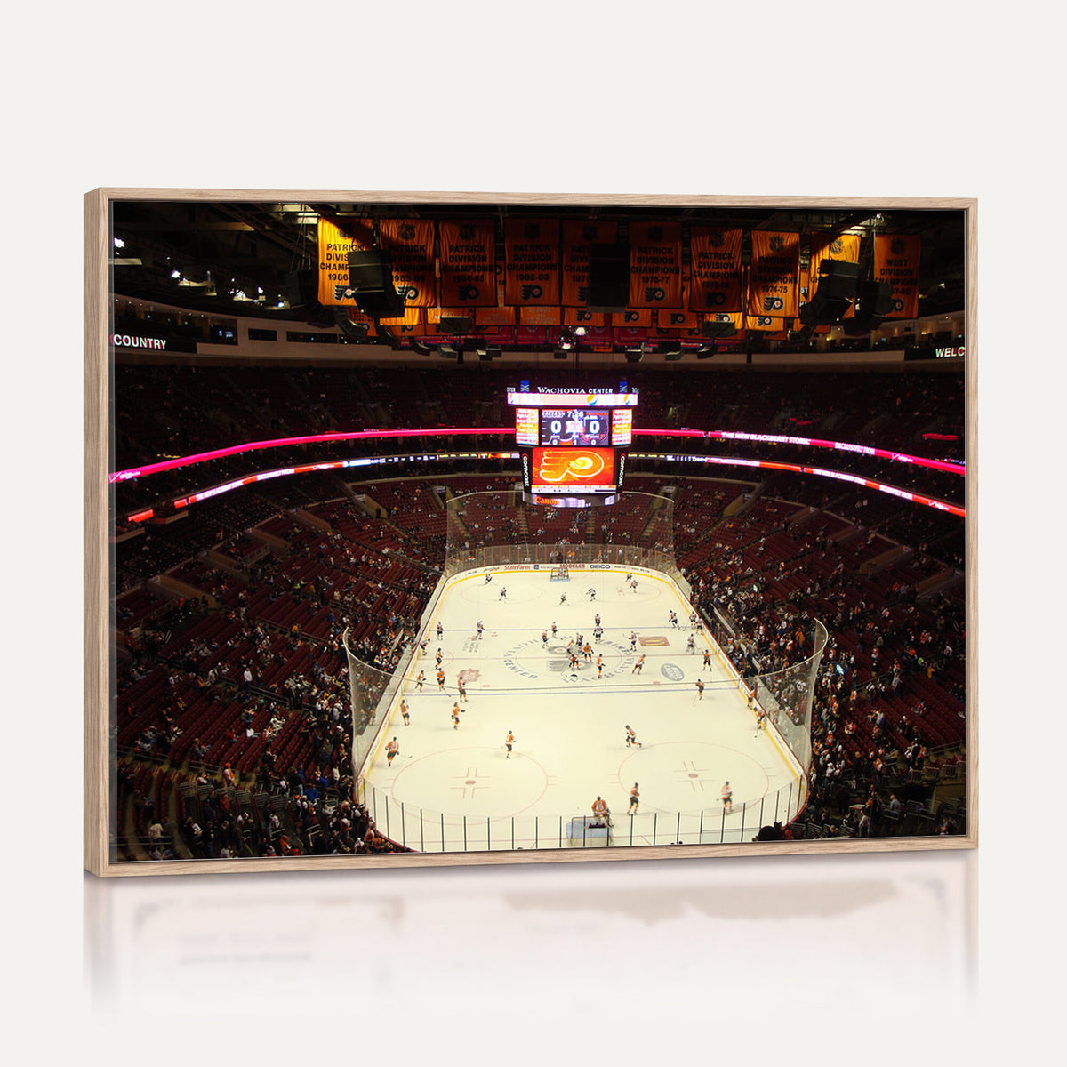 98213-MGV-CV-36X24 - Wachovia Center Prior to Flyers Game Ice Hockey Stadium