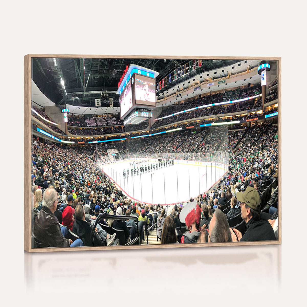 44414-MGV-CV-36X24 - Xcel Energy Center St Paul Minnesota Wild Ice Hockey Stadium