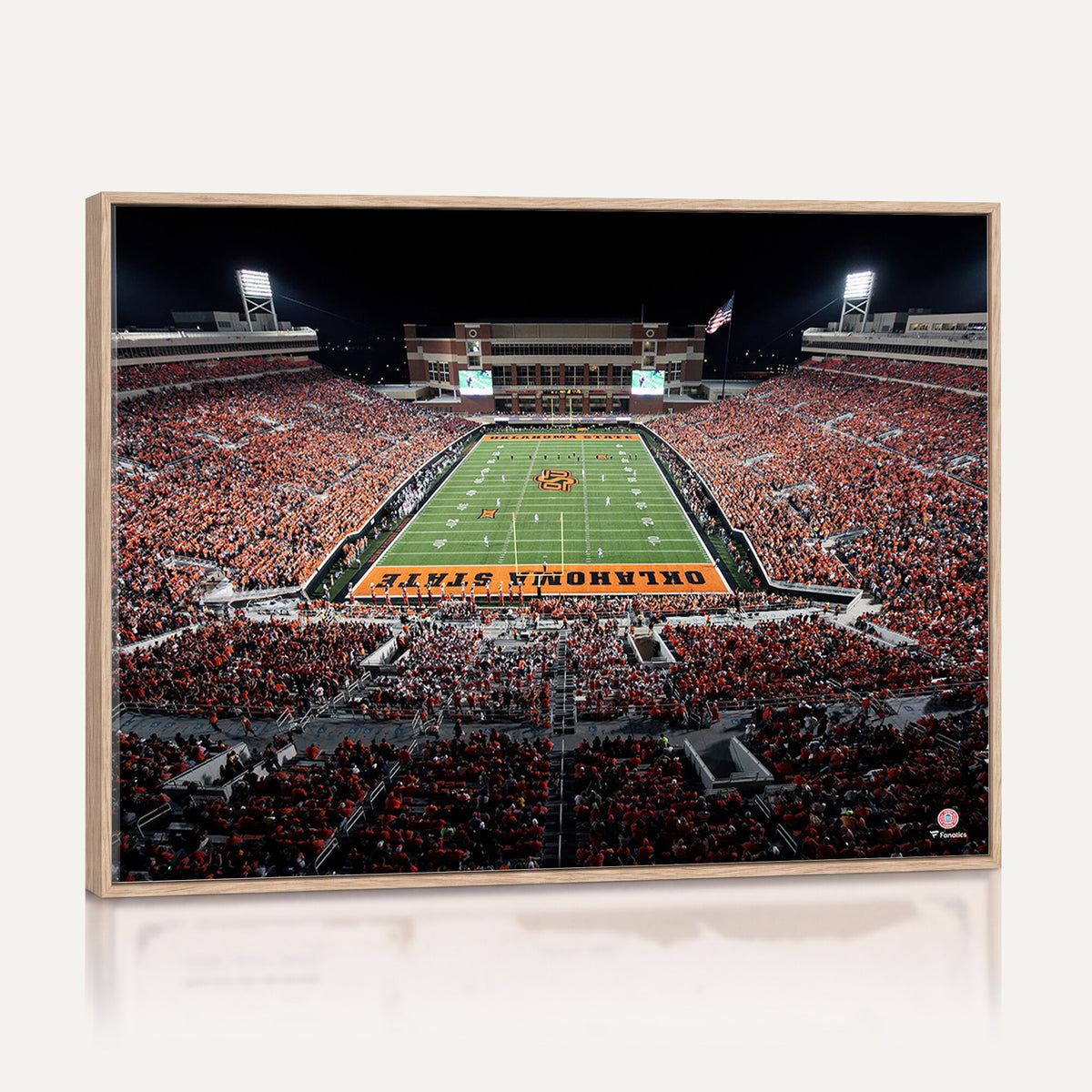 81675-MGV-CV-36X24 - Oklahoma State Cowboys Canvas Print, Football Team Print