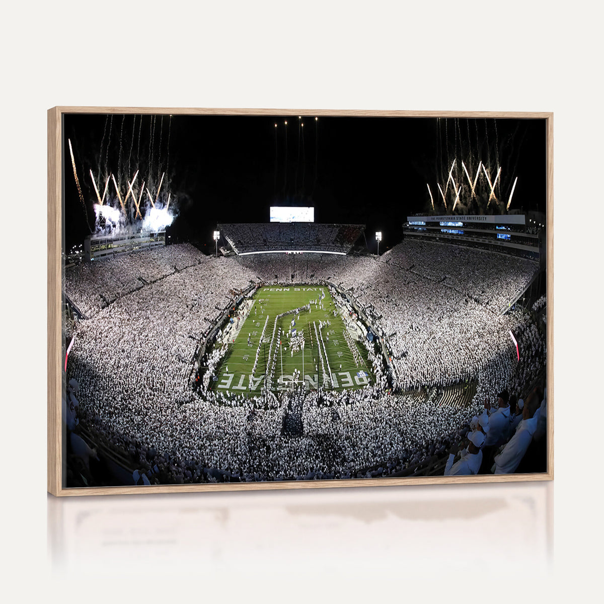 84537-MGV-CV-36X24 - Penn State Beaver Stadium Canvas Wall Art - Nittany Lions Football Print