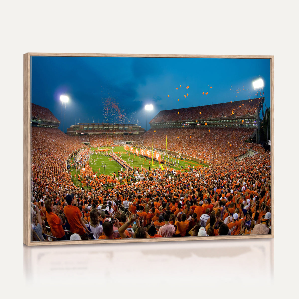26196-MGV-CV-36X24 - Clemson University Tigers Football Team Print, Clemson
