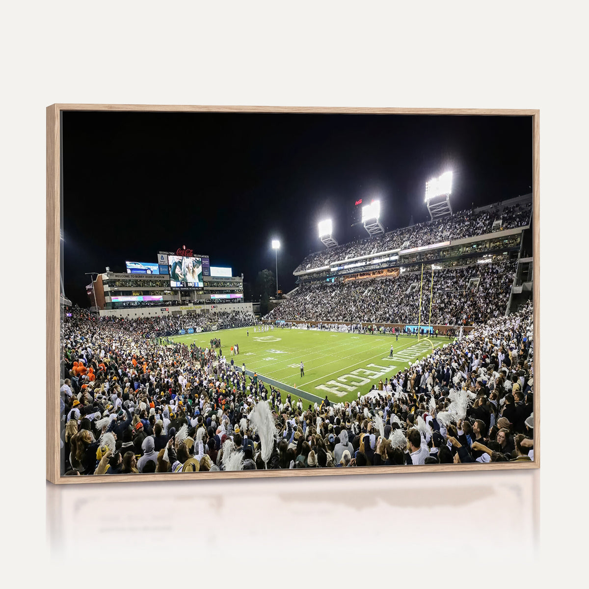 49339-MGV-CV-36X24 - Georgia Tech Yellow Jackets Football Team Print, Atlanta
