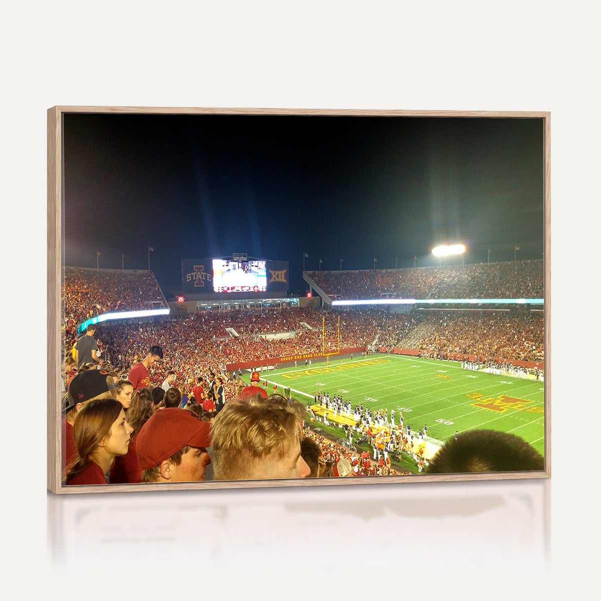 94319-MGV-CV-36X24 - Iowa State University Cyclones Art Print, Jack Trice Stadium Ames