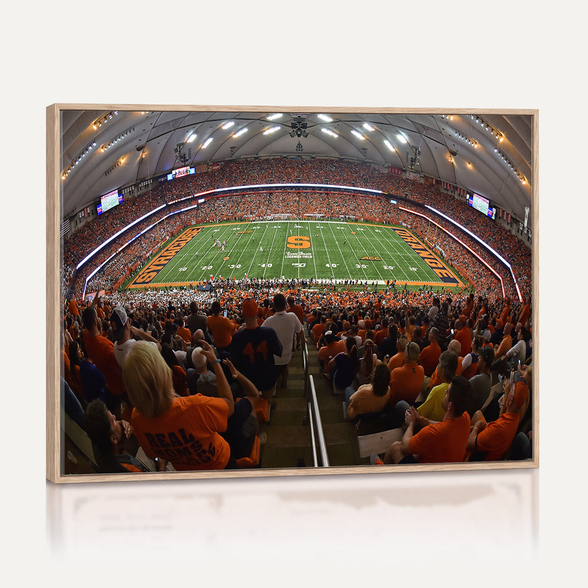 43291-MGV-CV-36X24 - Syracuse University Orange Football Canvas Print, Football Team Print - Syracuse JMA Wireless Dome