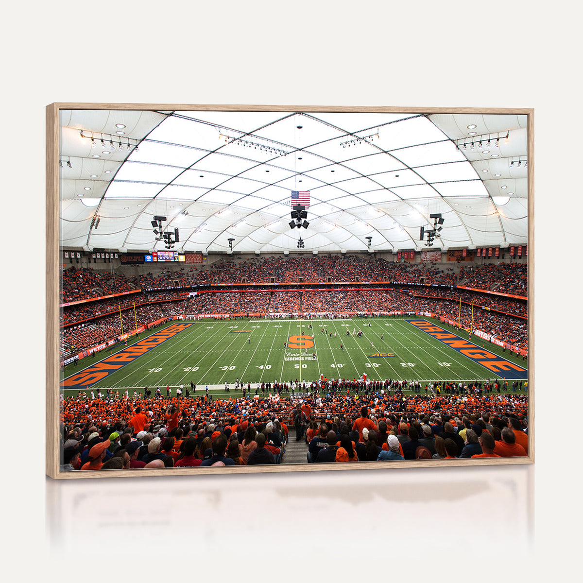 78104-MGV-CV-36X24 - Syracuse University Orange Football Team Print, Syracuse