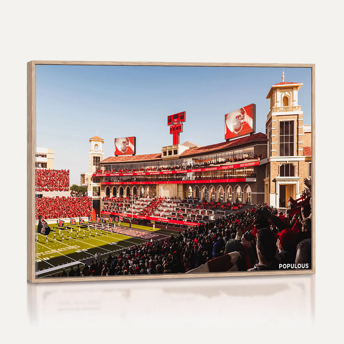 89744-MGV-CV-36X24 - Jones AT&T Stadium Texas Tech Red Raiders Wall Art