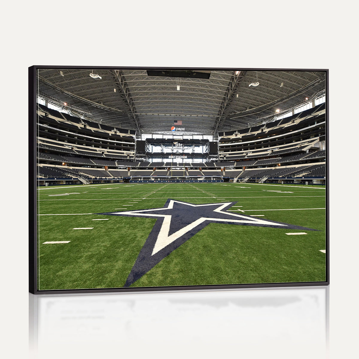 14834-MGV-CV-36X24 - Dallas Cowboys Football Team Print - Arlington AT&T Stadium
