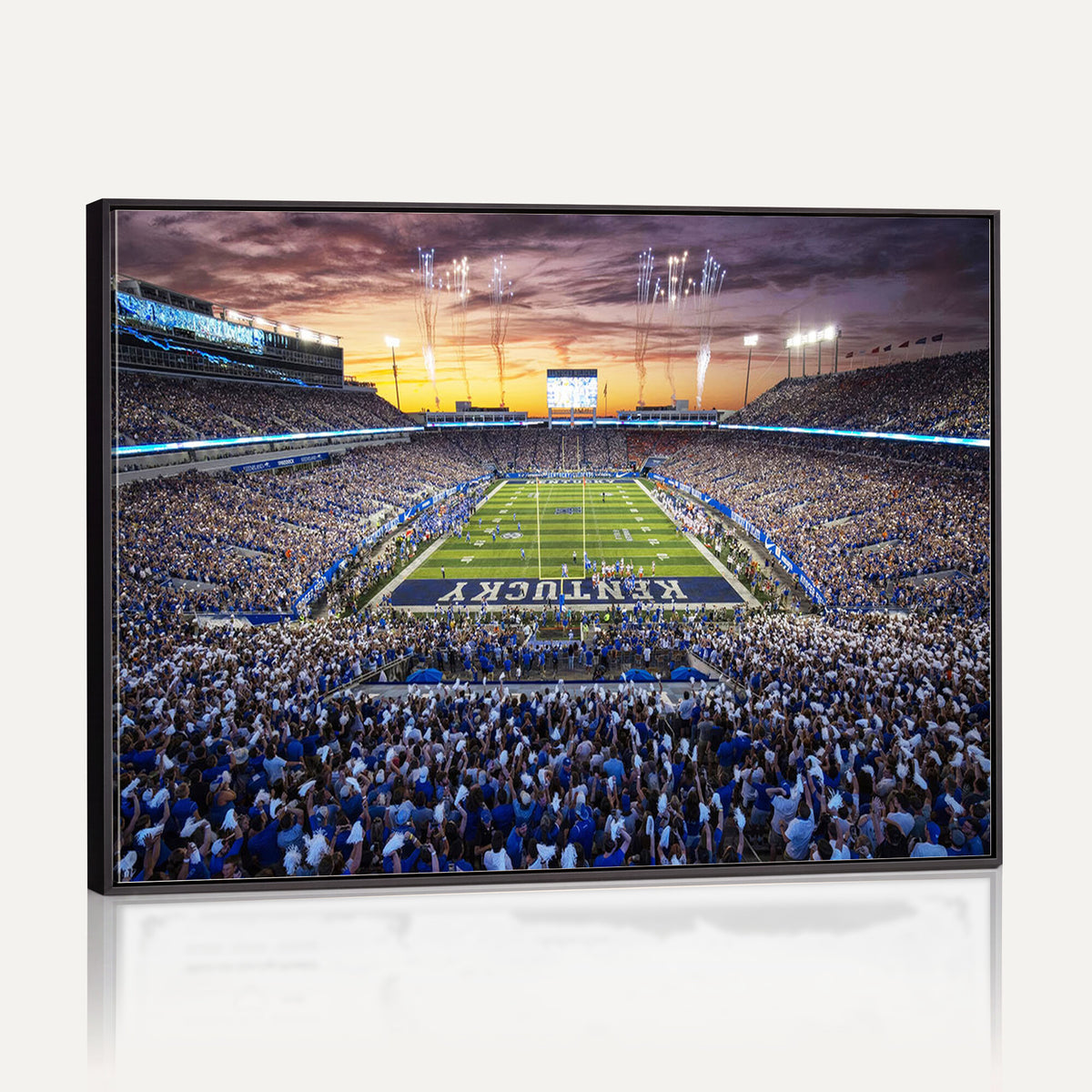 78524-MGV-CV-36X24 - Kroger Field Wall Art Print, Kentucky Stadium Wall Art