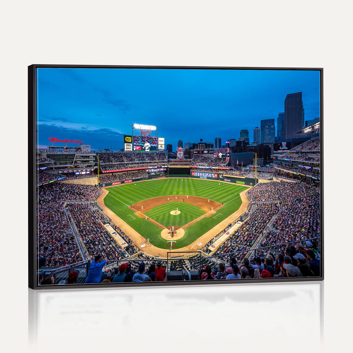 77273035-MGV-CV-36X24 - Target Field Stadium Wall Art Canvas Print, Minnesota Twins