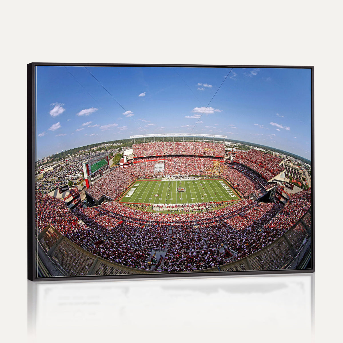 29492070-MGV-CV-36X24 - William Brice Stadium Wall Art Canvas Print, Stadium Crowd on Football Game Day