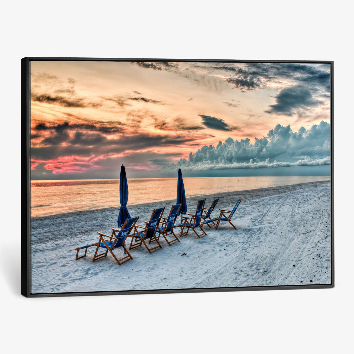 17237006-MGV-CV-36X24 - Serene Gulf Solitude Wall Art Canvas Print