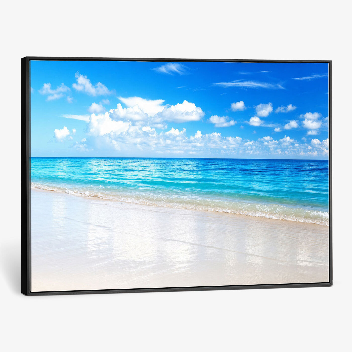 67491909-MGV-CV-36X24 - Tropical Beach Ocean Wall Art Canvas Print for Home Decor