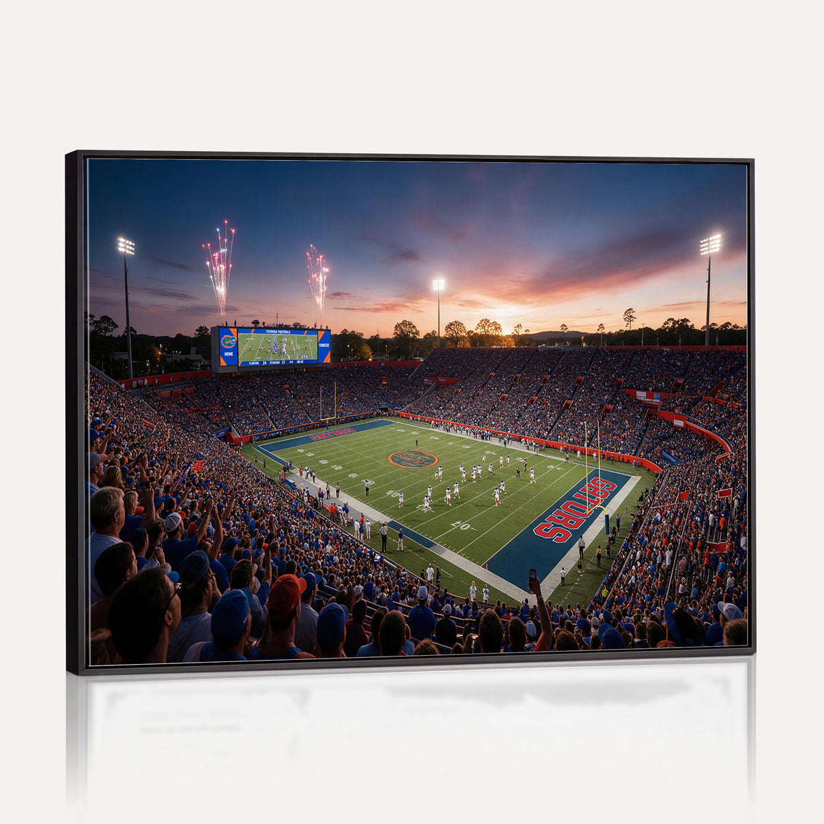 76151234-MGV-CV-36X24 - Stadium Wall Art Canvas Print