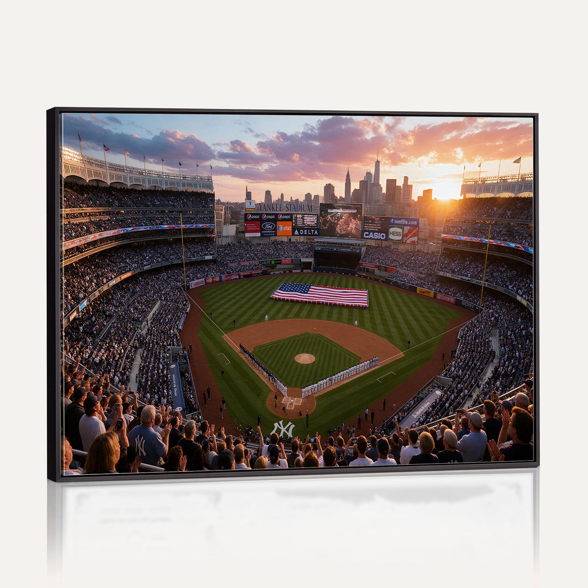 43632742-MGV-CV-36X24 - Stadium Wall Art Canvas Print