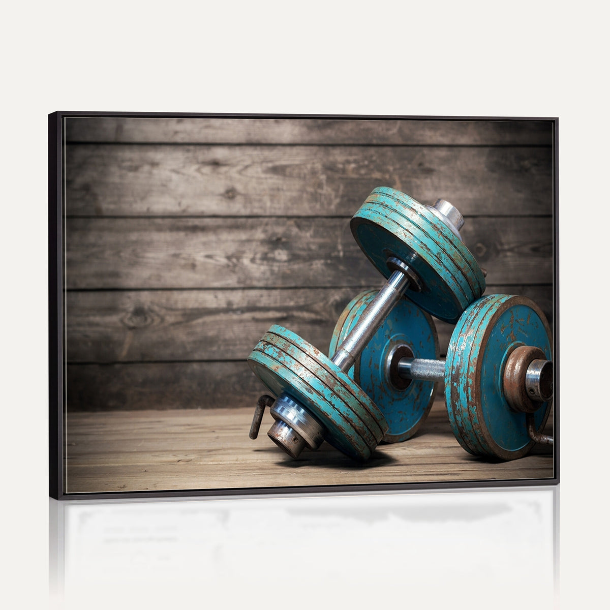 39364-MGV-CV-36X24 - Dumbbell and Sport Wall Art Canvas Print